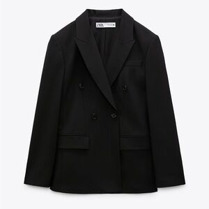 Zara limited edition double-breasted blazer